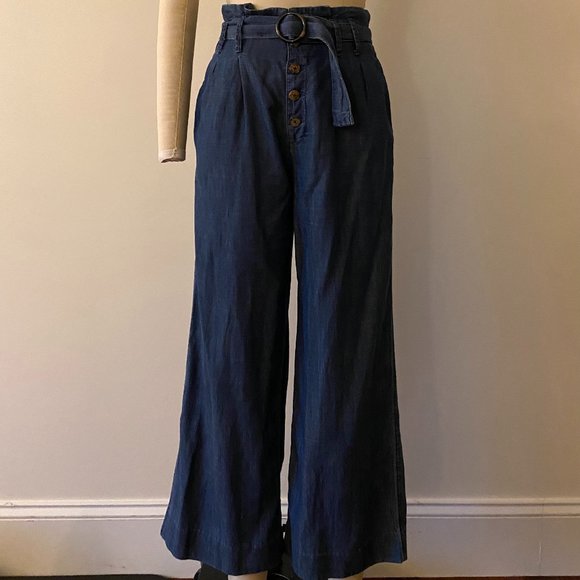 Abercrombie & Fitch Pants - Abercrombie and Fitch - Paperbag Jeans